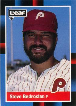 #82 Steve Bedrosian - Philadelphia Phillies - 1988 Leaf Baseball