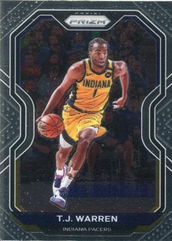 #82 T.J. Warren - Indiana Pacers - 2020-21 Panini Prizm Basketball