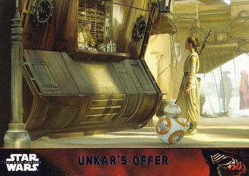 #82 Unkar's offer - 2015 Topps Star Wars The Force Awakens