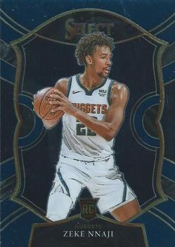 #82 Zeke Nnaji - Denver Nuggets - 2020-21 Panini Select Basketball