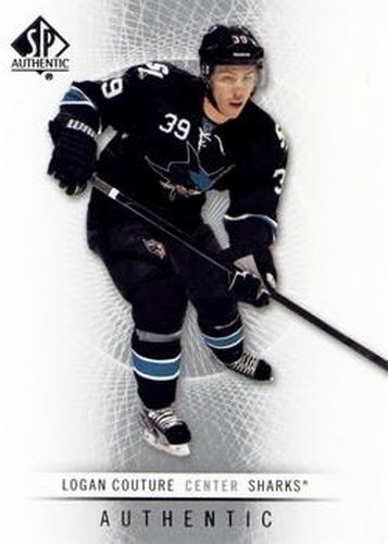 #82 Logan Couture - San Jose Sharks - 2012-13 SP Authentic Hockey