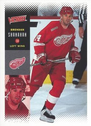 #82 Brendan Shanahan - Detroit Red Wings - 2000-01 Upper Deck Victory Hockey