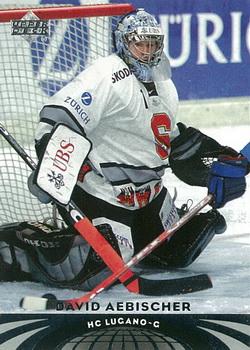 #82 David Aebischer - Lugano - 2004-05 UD All-World Edition Hockey