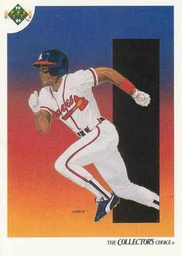 #82 Ron Gant - Atlanta Braves - 1991 Upper Deck Baseball