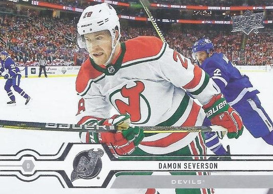 #82 Damon Severson - New Jersey Devils - 2019-20 Upper Deck Hockey