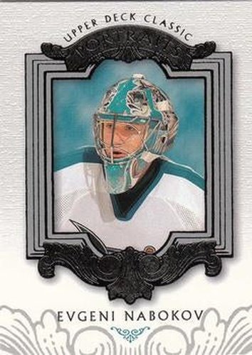#82 Evgeni Nabokov - San Jose Sharks - 2003-04 Upper Deck Classic Portraits Hockey