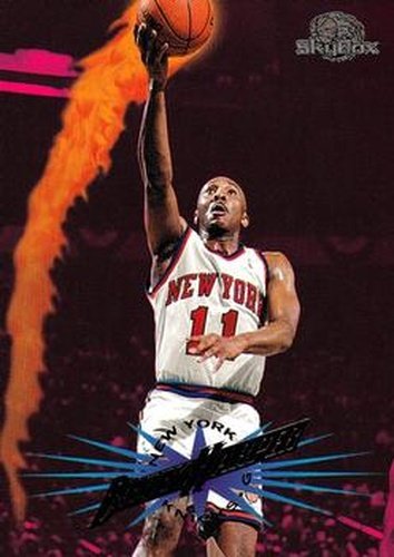#82 Derek Harper - New York Knicks - 1995-96 SkyBox Premium Basketball