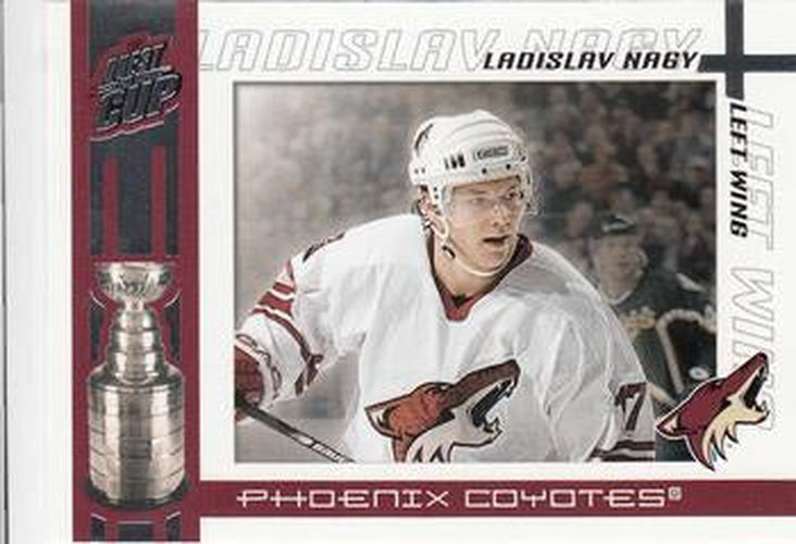 #82 Ladislav Nagy - Phoenix Coyotes - 2003-04 Pacific Quest for the Cup Hockey