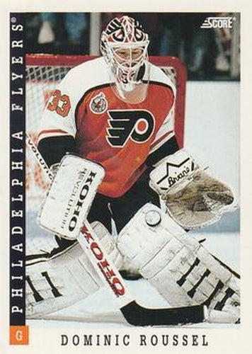 #82 Dominic Roussel - Philadelphia Flyers - 1993-94 Score Canadian Hockey