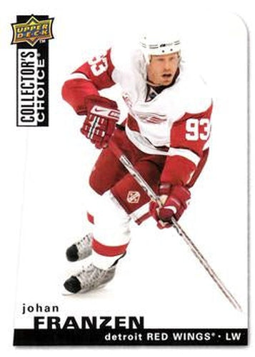 #82 Johan Franzen - Detroit Red Wings - 2008-09 Collector's Choice Hockey