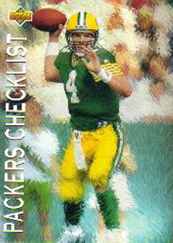 #82 Packers Checklist - Green Bay Packers - 1993 Upper Deck Football