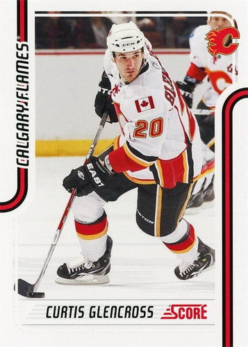 #82 Curtis Glencross - Calgary Flames - 2011-12 Score Hockey