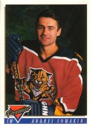 #82 Andrei Lomakin - Florida Panthers - 1993-94 O-Pee-Chee Premier Hockey