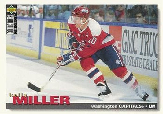 #82 Kelly Miller - Washington Capitals - 1995-96 Collector's Choice Hockey
