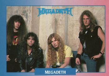 #82 Megadeth - 1991 Brockum Rock Cards