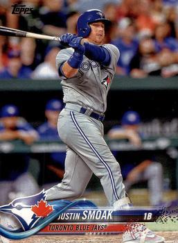 #82 Justin Smoak - Toronto Blue Jays - 2018 Topps Baseball