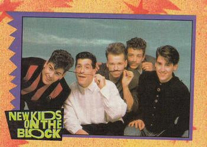 #82b School Days - 1989 Topps New Kids on the Block