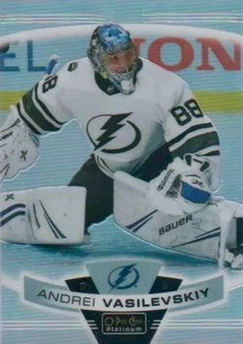 #82b Andrei Vasilevskiy - Tampa Bay Lightning - 2019-20 O-Pee-Chee Platinum Hockey