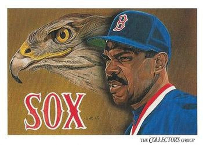 #832 Andre Dawson - Boston Red Sox - 1993 Upper Deck Baseball