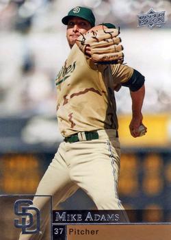 #837 Mike Adams - San Diego Padres - 2009 Upper Deck Baseball