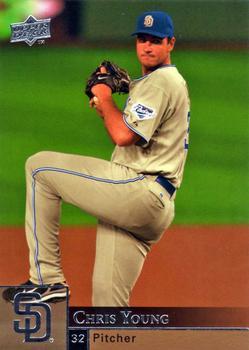 #839 Chris Young - San Diego Padres - 2009 Upper Deck Baseball