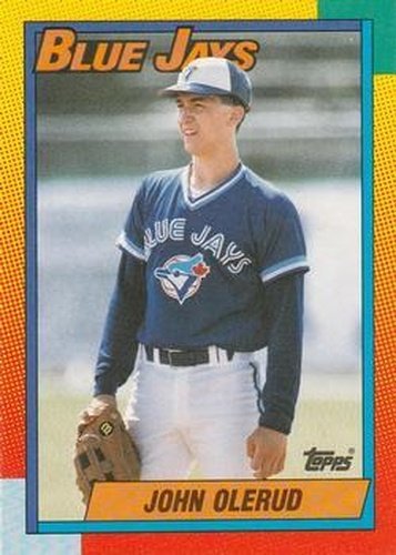 #83T John Olerud - Toronto Blue Jays - 1990 Topps Traded Baseball