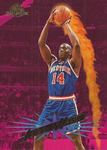 #83 Anthony Mason - New York Knicks - 1995-96 SkyBox Premium Basketball