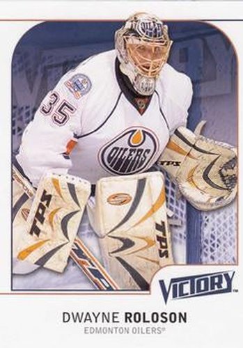 #83 Dwayne Roloson - Edmonton Oilers - 2009-10 Upper Deck Victory Hockey