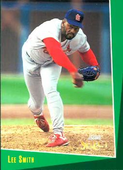 #83 Lee Smith - St. Louis Cardinals - 1993 Select Baseball