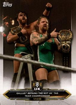 #83 Gallus - 2020 Topps WWE NXT Wrestling