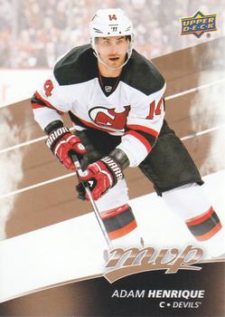 #83 Adam Henrique - New Jersey Devils - 2017-18 Upper Deck MVP Hockey