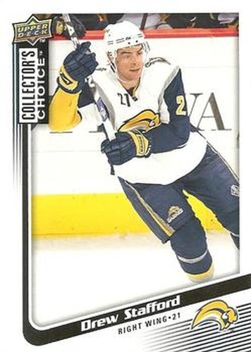 #83 Drew Stafford - Buffalo Sabres - 2009-10 Collector's Choice Hockey