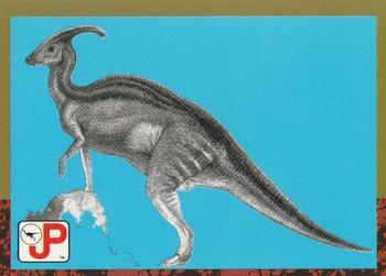 #83 Parasaurolophus - 1993 Topps Jurassic Park