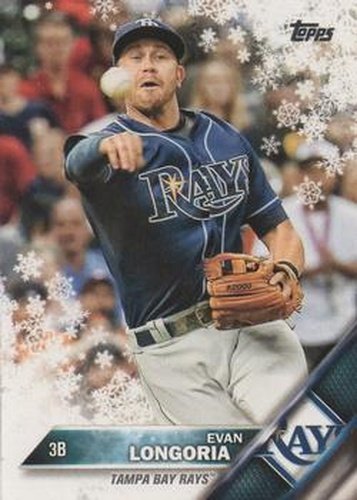 #HMW83 Evan Longoria - Tampa Bay Rays - 2016 Topps Holiday Baseball