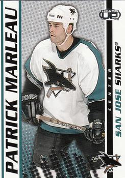 #83 Patrick Marleau - San Jose Sharks - 2003-04 Pacific Heads Up Hockey