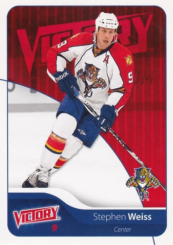 #83 Stephen Weiss - Florida Panthers - 2011-12 Upper Deck Victory Hockey