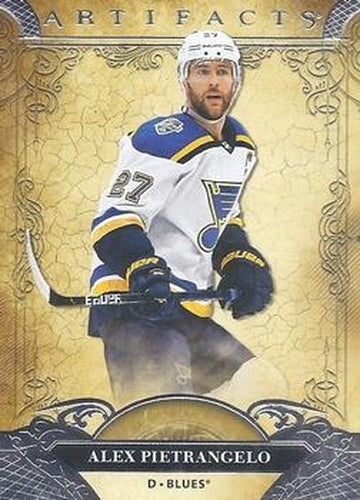 #83 Alex Pietrangelo - St. Louis Blues - 2020-21 Upper Deck Artifacts Hockey