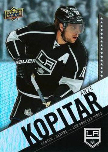 #83 Anze Kopitar - Los Angeles Kings - 2015-16 Upper Deck Tim Hortons Hockey