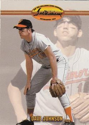 #83 Davey Johnson - Baltimore Orioles - 1993 Ted Williams Baseball