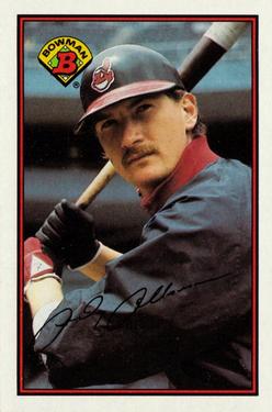 #83 Andy Allanson - Cleveland Indians - 1989 Bowman Baseball