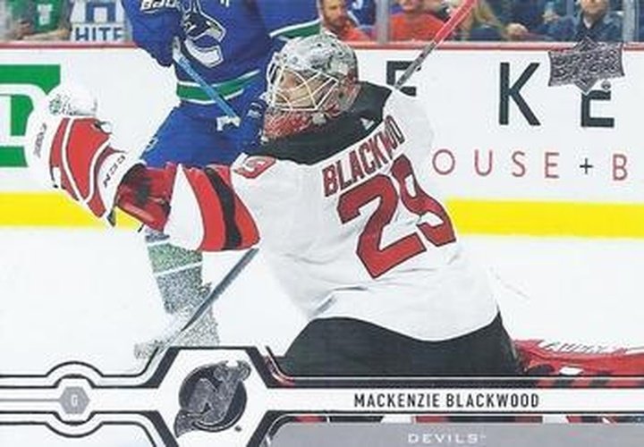 #83 Mackenzie Blackwood - New Jersey Devils - 2019-20 Upper Deck Hockey