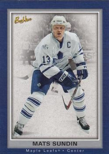 #83 Mats Sundin - Toronto Maple Leafs - 2005-06 Upper Deck Beehive Hockey