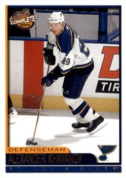 #83 Alexander Khavanov - St. Louis Blues - 2003-04 Pacific Complete Hockey
