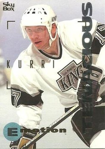 #83 Jari Kurri - Los Angeles Kings - 1995-96 SkyBox E-Motion Hockey
