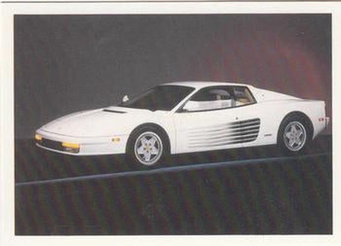 #83 Ferrari Testarossa - 1991 Panini Dream Cars