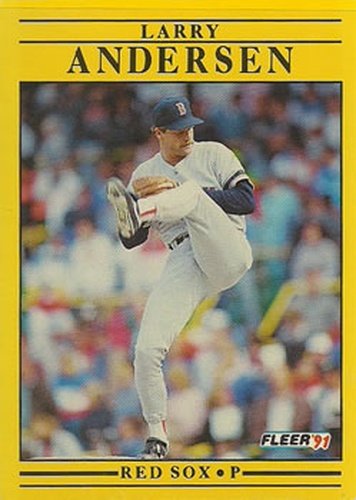 #83 Larry Andersen - Boston Red Sox - 1991 Fleer Baseball