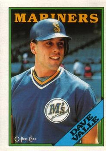 #83 Dave Valle - Seattle Mariners - 1988 O-Pee-Chee Baseball