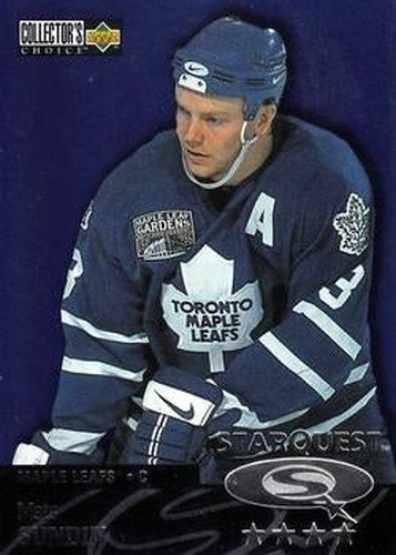 #SQ83 Mats Sundin - Toronto Maple Leafs - 1997-98 Collector's Choice Hockey - StarQuest