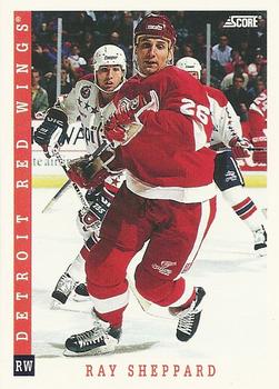 #83 Ray Sheppard - Detroit Red Wings - 1993-94 Score Canadian Hockey