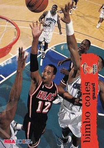 #83 Bimbo Coles - Miami Heat - 1995-96 Hoops Basketball